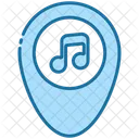 Placeholder Location Music Concert Icon
