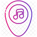 Placeholder Location Music Concert Icon