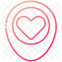 Placeholder Love Pin Icon