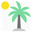 Palmier Arbre Tropical Icon