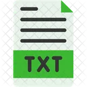 Plain Text File File Format File Type Icon