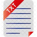 Plain Text File File File Type Icon