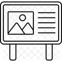 Plakatwand  Symbol