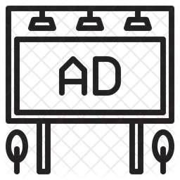 Plakatwand  Symbol