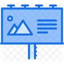 Plakatwand  Symbol