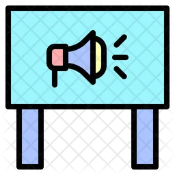 Plakatwand  Symbol