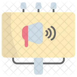 Plakatwand  Symbol