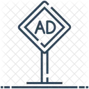 Plakatwand  Symbol