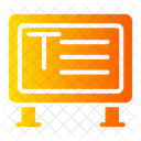 Plakatwand  Symbol