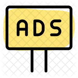 Plakatwerbung  Symbol