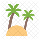 Plam Tree Coconut Tree Summer Icon