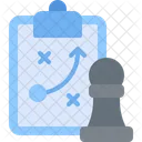 Plan Strategy Clipboard Icon