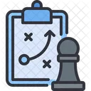 Plan Strategy Clipboard Icon