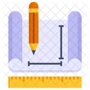 Plan Architecture Conception Icône