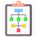 Plan Diagramm Struktur Symbol