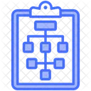 Plan Diagramm Struktur Symbol