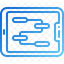 Plan Tablette Strategie Dentreprise Icône