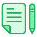 Plannnig Document File Icon