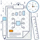 Task Time Project Time Agenda Icon