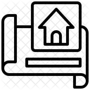 Plan architectural  Icône