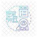 Plan d'affaires  Icône