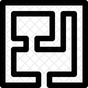 Plan d'étage  Icône