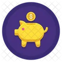 Plan De Ahorro Ahorro De Cerdito Ahorro De Ahorro Icono