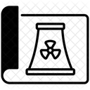 Plan De Centrale Nucleaire Icône