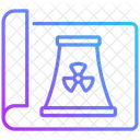 Plan de centrale nucléaire  Icône