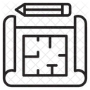 Plan de construction  Icône
