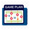 Plan De Jeu Strategie Tactique Icône