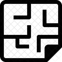 Plan De La Maison Icône