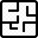 Plan De La Maison Icône