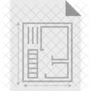 Plan De Maison Plan De Construction Projet Architectural Icône