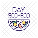 Plan De Regime Intermittent Jeune Icône