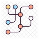 Reseau De Metro Plan Du Metro Plan Du Metro Icône