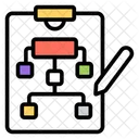 Plan Du Site Organigramme Diagramme De Flux Icône