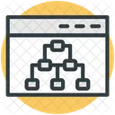 Plan Du Site Site Web Structure Icône