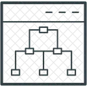 Plan Du Site Site Web Structure Icône