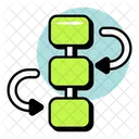 Hierarchie Organigramme Flux De Travail Icon