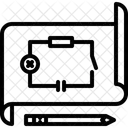 Plan électrique  Icône