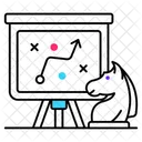 Estrategia Tablero Trabajo En Equipo Icono