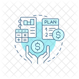 Plan finance  Icon