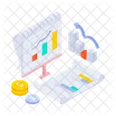 Plan Financier Strategie Schema Icon