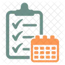 Plan Planificacion Calendario Icon