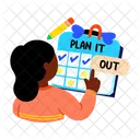 Plan It Schedule Planner Icon