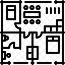 Plan Amenagement Architecture Icône