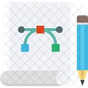 Plan De Projet Flux De Travail Strategie Icône