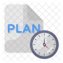 Plan Schedule  Icon