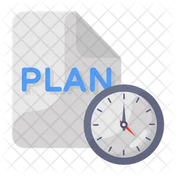 Plan Schedule  Icon